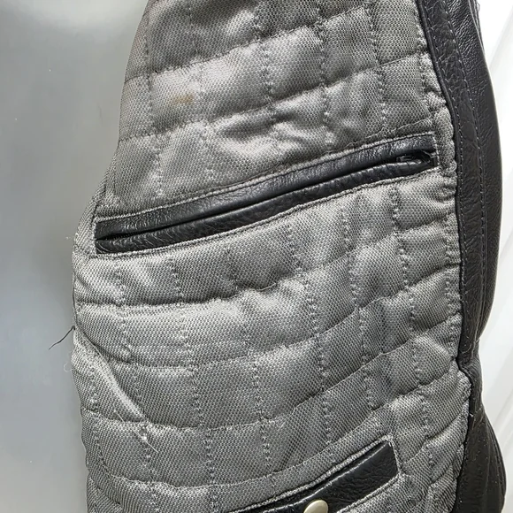 Vintage Wilsons Leather M.Julian Racer Biker Jacket - Picture 5 of 9